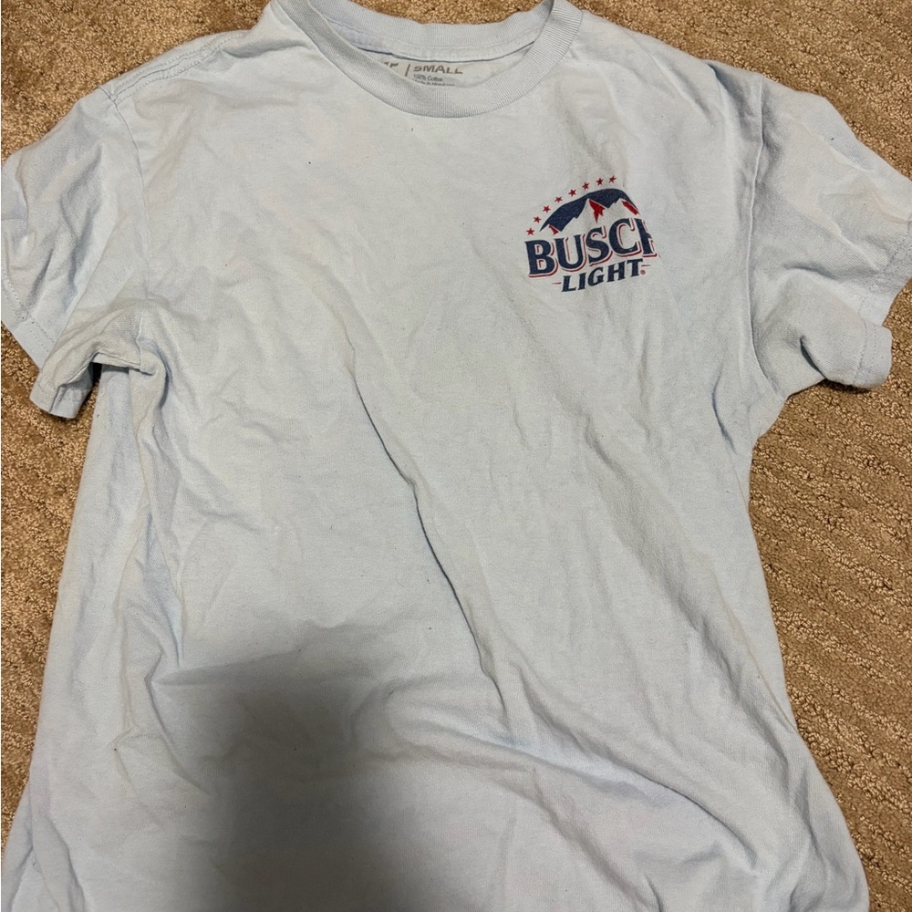 Buckle Light Blue Busch Light Graphic Tee